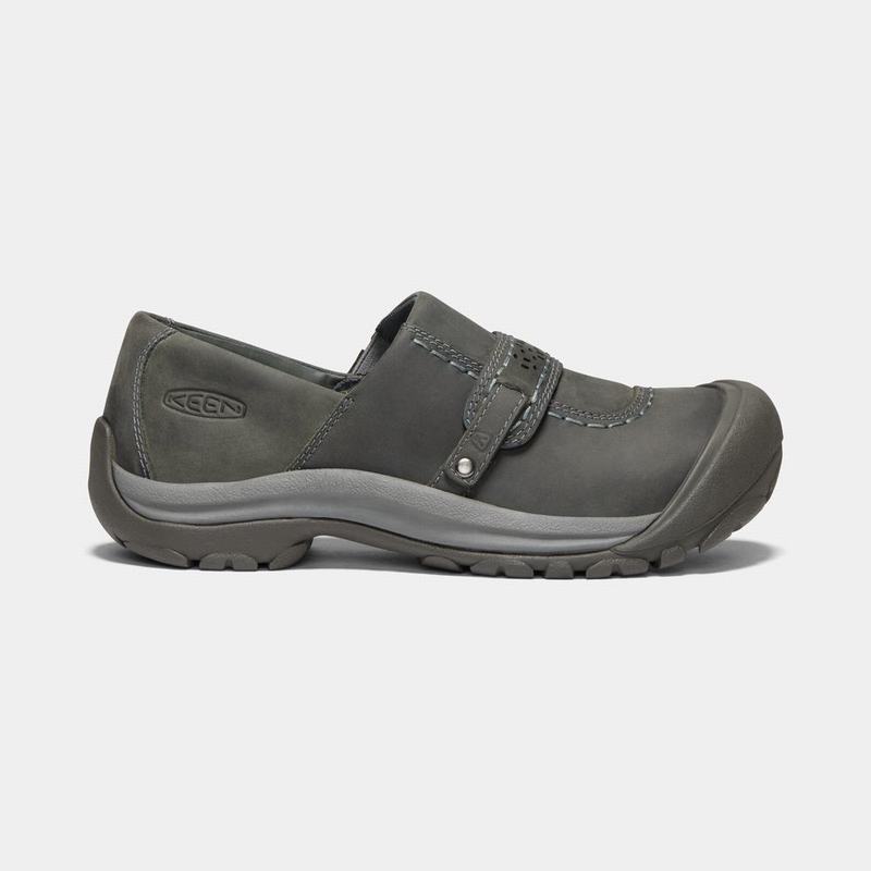 Buy Keen Kaci Full Grain Womens Slip On Shoes Dark Olive (4569-XDHPF)